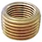 Homeplus+ ATC 3/8 in. MPT X 1/4 in. D FPT Brass Pipe Face Bushing 6JC126310701054 - alternate 1